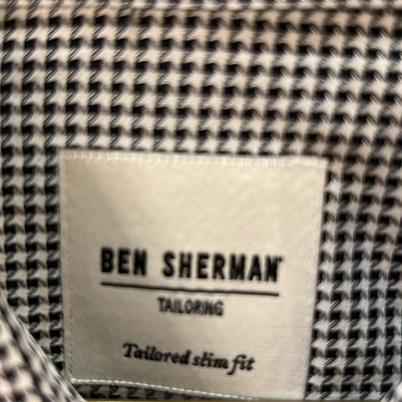 Ben Sherman long sleeve shirt tailored slim fit 16 1/2 34/35 42 men’s - Picture 2 of 6